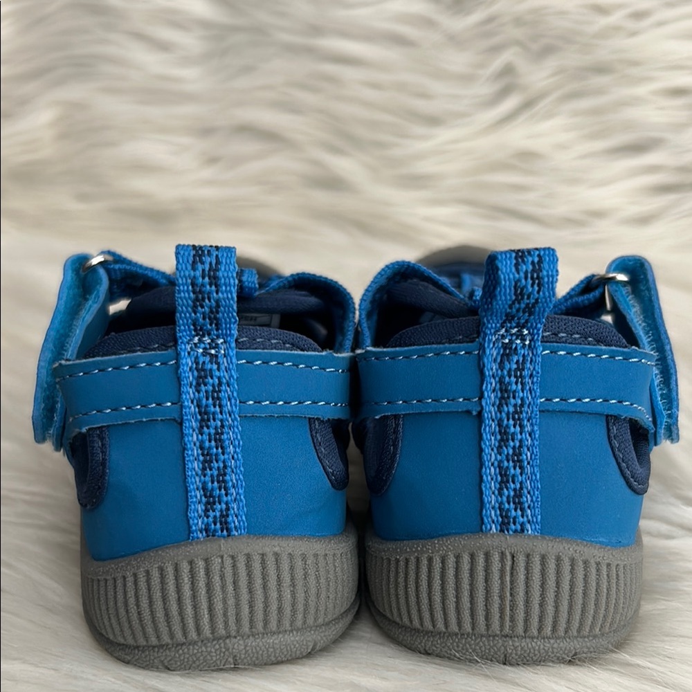 2 for $20 OshKosh B'Gosh Myla Boys Sneaker Sandal Bump toe Toddler Boys Size 10M - Picture 11 of 16